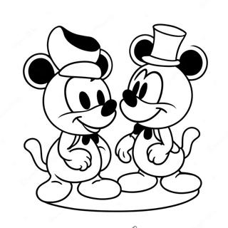 Mickey Ja Minnie Rakastavaiset Varityssivu 37647-31318