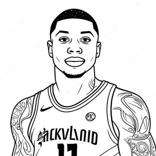 Damian Lillard Värityskuvat