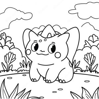 Bulbasaur Kukkapuutarhassa Varityssivu 38407-31927