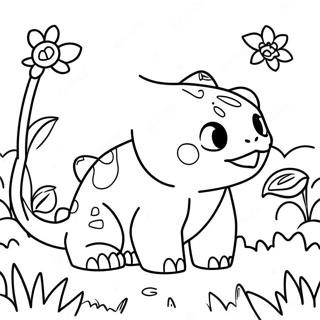 Bulbasaur Kukkapuutarhassa Varityssivu 38407-31928