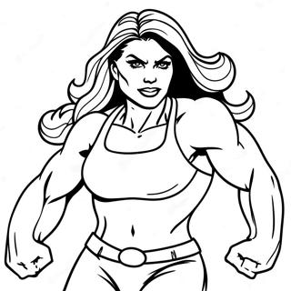 She Hulk Toiminnassa Varittamissivu 38967-32374