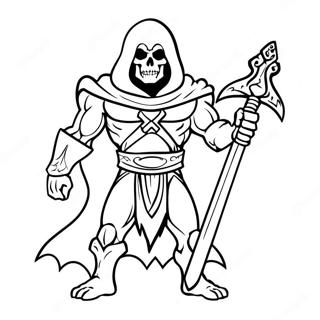 Skeletor Miekkansa Kanssa Varittamissivu 39228-32583