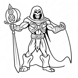 Skeletor Miekkansa Kanssa Varittamissivu 39228-32584