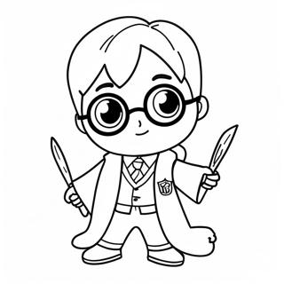 Harry Potter Chibi Varittamissivu 39637-32894