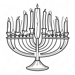 Hanukkah Menorah Varittamissivu 39997-33171