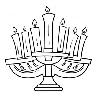 Hanukkah Menorah Varittamissivu 39997-33172