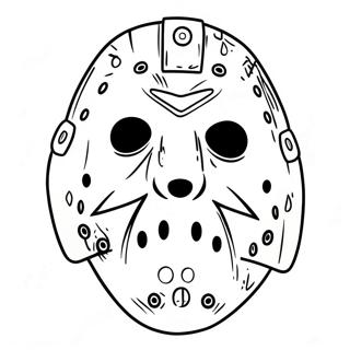 Jason Voorhees Maski Varityssivu 40188-33339