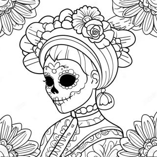 Varikas Kuolleiden Paivan Catrina Varityskuva 402-322