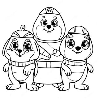 Wonder Pets Tiimi Seikkailu Varittamissivu 40388-33477