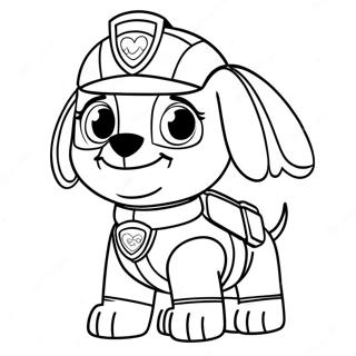 Paw Patrol Zuma Varittamissivu 40437-33520