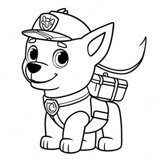 Seikkailunhaluinen Zuma Paw Patrol Varittamissivu 40438-33521