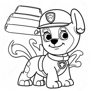 Seikkailunhaluinen Zuma Paw Patrol Varittamissivu 40438-33522