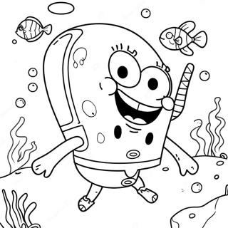 Spongebob Neliohaalari Vedenalainen Seikkailu Varityssivu 40628-33671