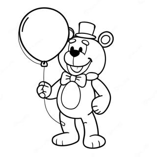 Funtime Freddy Ilmapallon Kanssa Varittamissivu 40849-33852