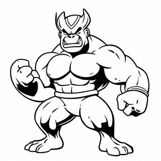 Machamp Värityskuvat