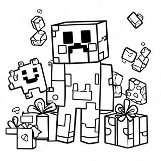 Minecraft Creeper Syntymapaivajuhlat Varityskuva 43343-36073