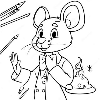 Geronimo Stilton Värityskuvat