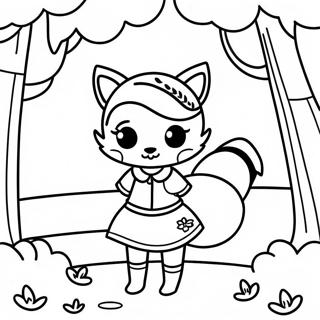 Sopo Kettu Anime Tytto Metsassa Varityssivu 43513-36209