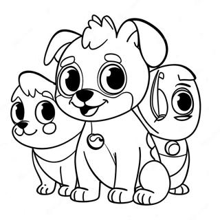 Puppy Dog Pals Varittamissivu 4380-3530