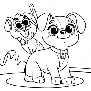 Puppy Dog Pals Seikkailu Varittamissivu 4381-3535