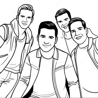 Big Time Rush Värityskuvat