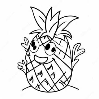 Sopo Sarjakuva Ananas Varittamissivu 4391-3543