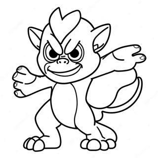 Infernape Varittamissivu 44662-37123