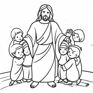Jeesus Lasten Kanssa Varittamissivu 44693-37158