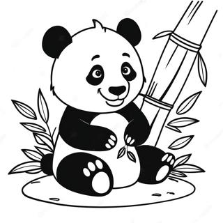 Sopo Panda Bambujen Keskella Varityskuva 44783-37228