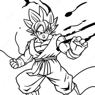 Goku Black Taisteluasennossa Varityssivu 4502-3622