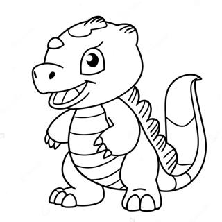 Agumon Digimon Seikkailu Varityssivulla 4632-3726