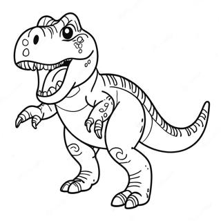 T Rex Karjuva Dinosaurus Varityssivu 46414-38653