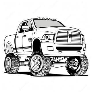 Mukautettu Nostettu Dodge Ram 1500 Kuorma Auto Varityssivu 46854-39002