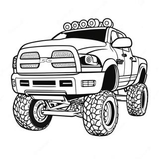 Mukautettu Nostettu Dodge Ram 1500 Kuorma Auto Varityssivu 46854-39003