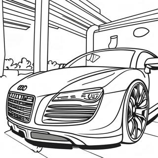 Audi R8 Värityskuvat