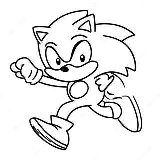 Sonic Juoksee Nopeasti Varityssivu 47334-39390