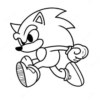 Sonic Juoksee Nopeasti Varityssivu 47334-39392