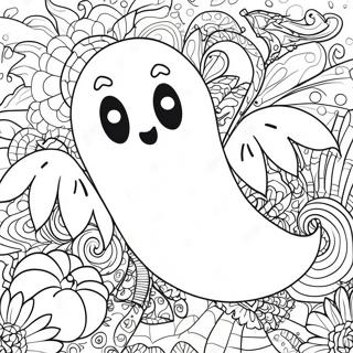 Kauhea Halloween Zentangle Aave Varityssivu 48115-40001