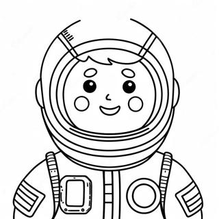 Kun Kasvan Isona Astronautti Varityskuva 48325-40163