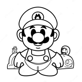 Imposter Mario Among Us Varittamissivu 49105-40786