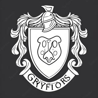 Gryffindorin Talon Vaakuna Varittamissivu 49455-41050