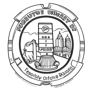 Purdue Yliopiston Logo Varityssivu 49574-41151