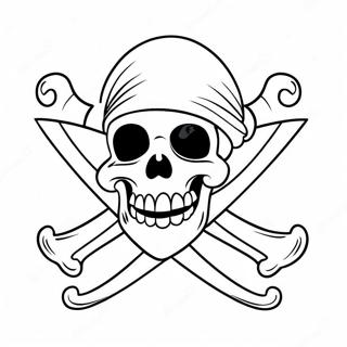 Varikas Piraatti Jolly Roger Varittamissivu 49825-41563