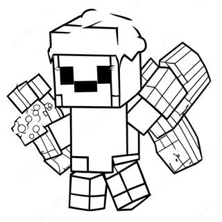 Minecraft Joulupukki Creeper Varityssivu 50115-41811