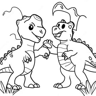 T Rex Vs Triceratops Taistelu Varityssivu 50365-41993