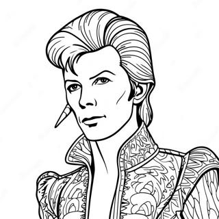 David Bowie Ziggy Stardust Pukuisena Varityssivu 50795-42318