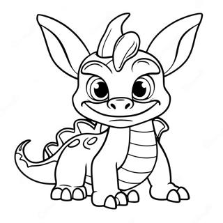 Spyro Lohikaarme Skylander Maalauslehti 51025-42512