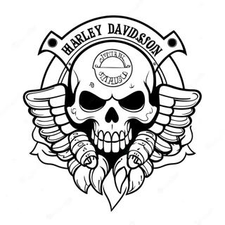 Kallon Harley Davidson Logo Varityssivu 51204-42652