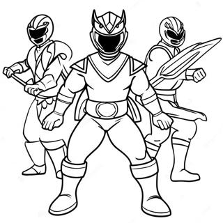 Power Rangers Samurai Värityskuvat