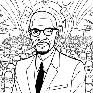 Malcolm X Inspiroiva Puhe Varittamissivu 51895-43208